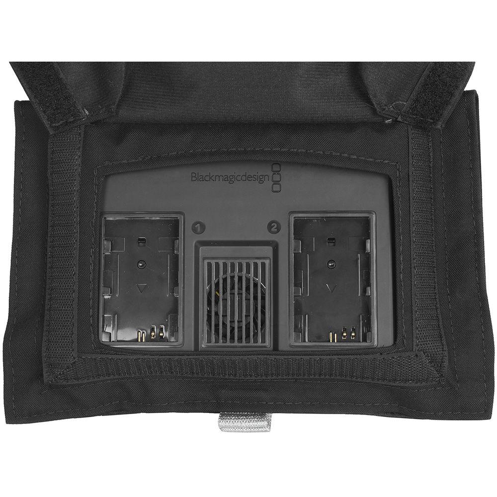 Porta Brace Monitor Case and Foldout Visor for Blackmagic Design Video Assist Monitor