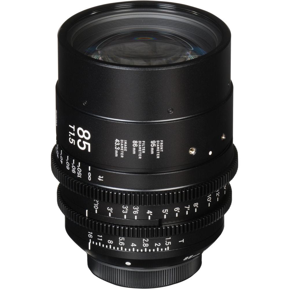 Sigma 85mm T1.5 Fully Luminous FF High-Speed Prime