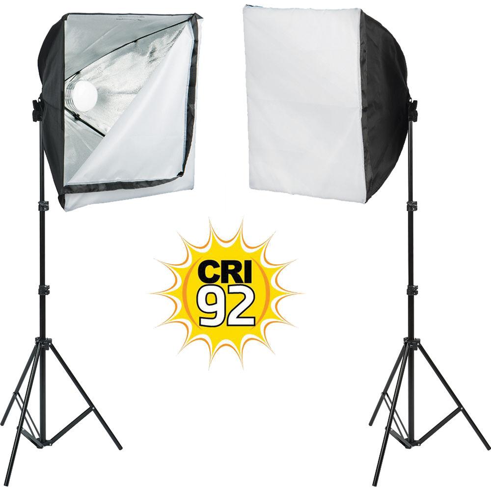 Smith-Victor BellaBox 1000 2-Light Softbox LED Kit