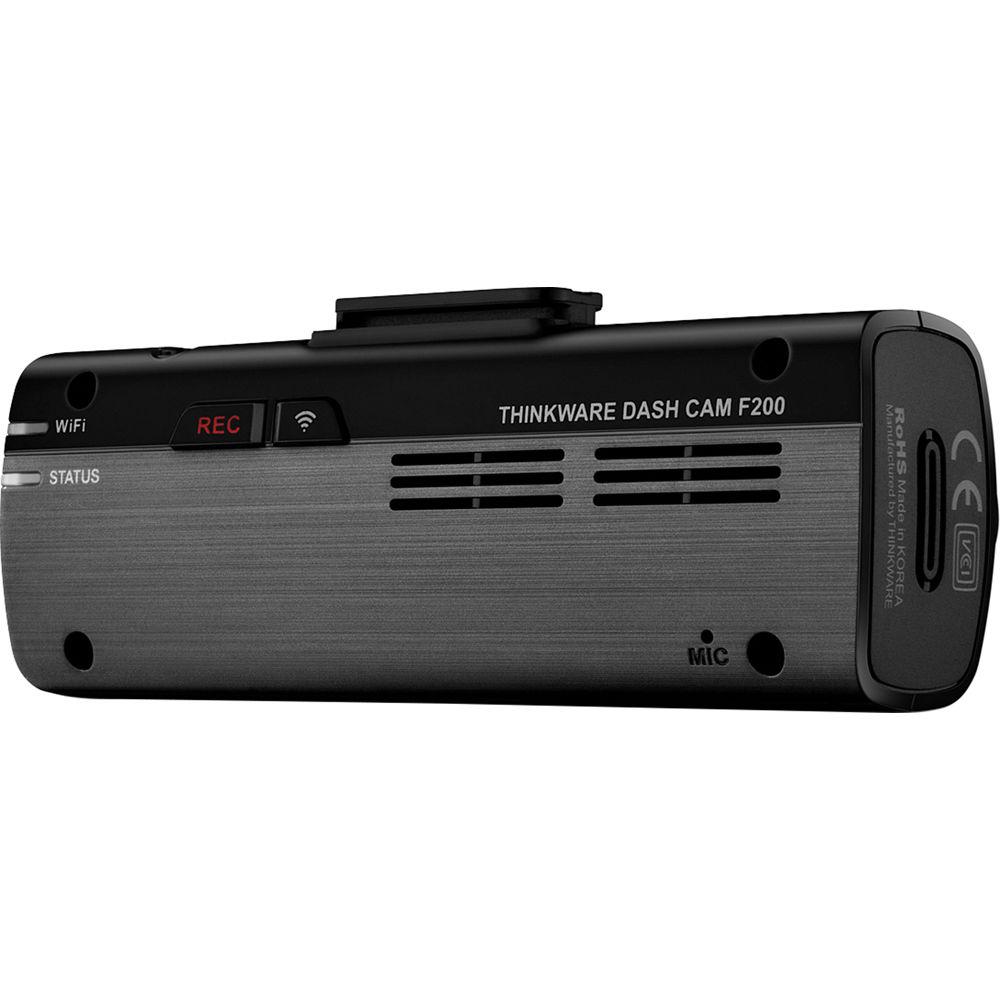 Thinkware FA200 1080p Wi-Fi Dash Cam with Rear View Camera, 32GB microSD Card & Hardwiring Cable