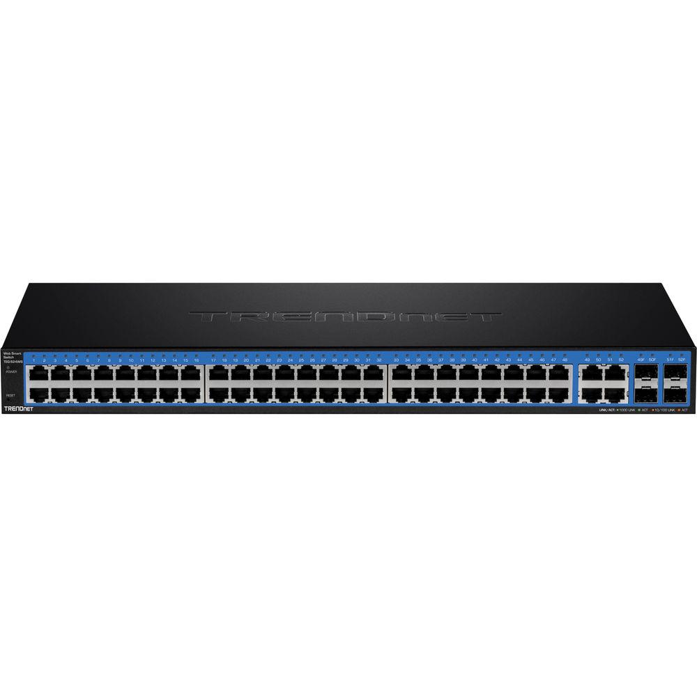 TRENDnet TEG-524WS 52 Port Gigabit Managed Web Smart Switch