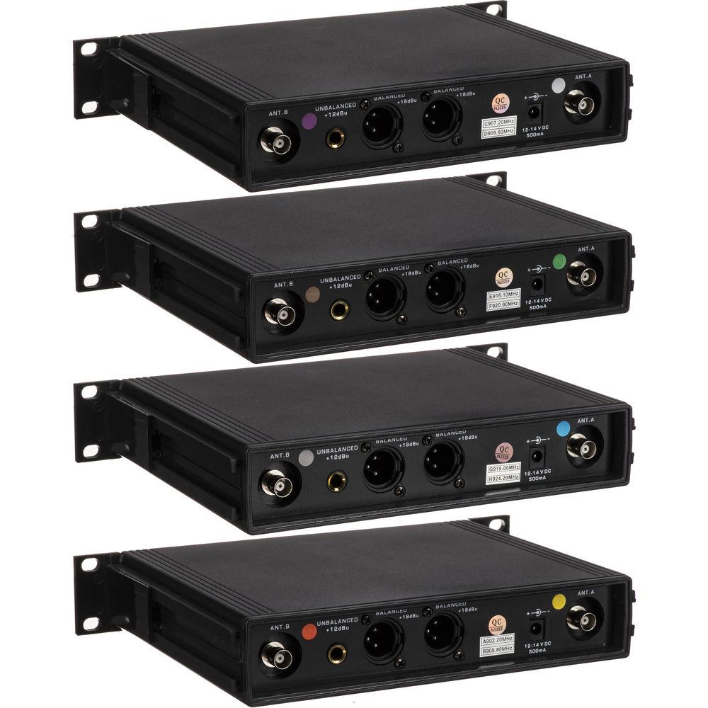 VocoPro UDH-CHOIR-8 Handheld Wireless Microphone Package with Carry Bag Kit