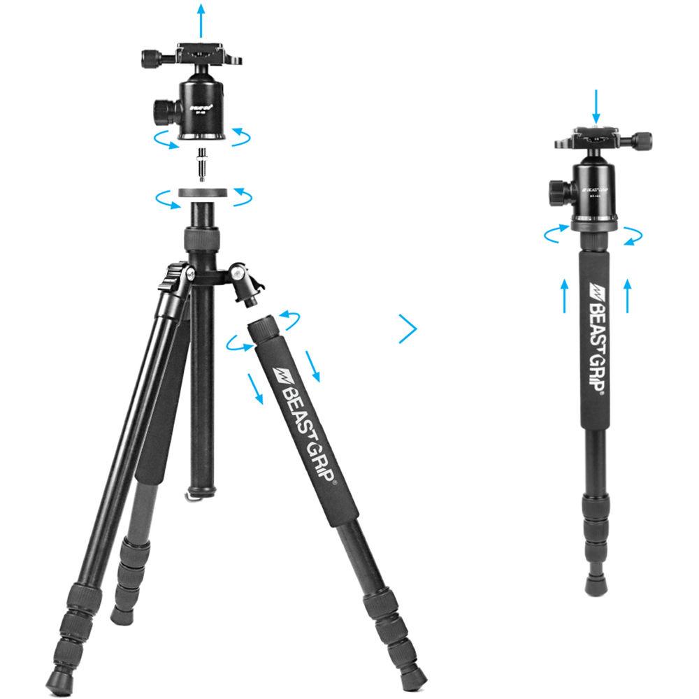 Beastgrip BT-100 Tripod with Quick Release Ball Head