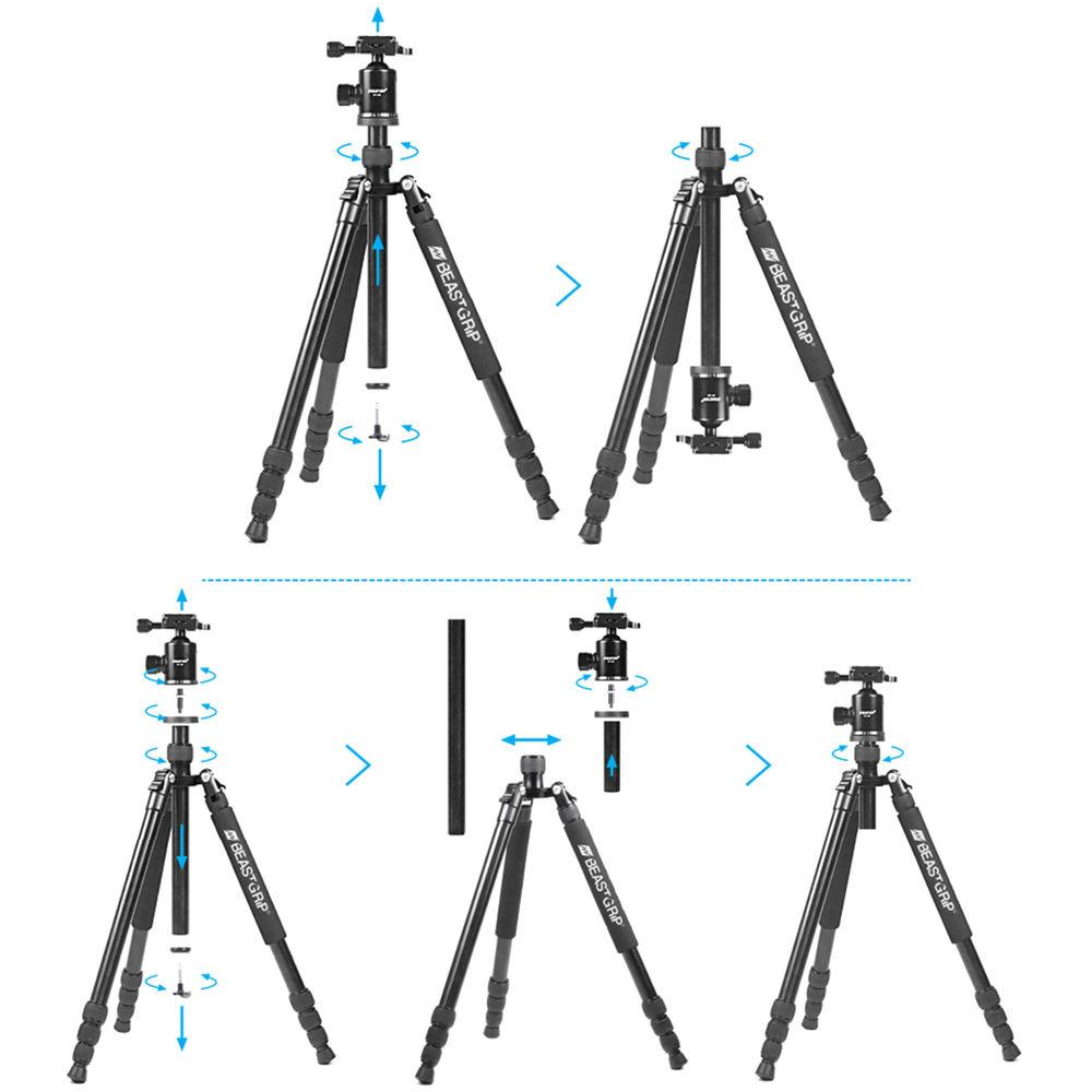 Beastgrip BT-100 Tripod with Quick Release Ball Head