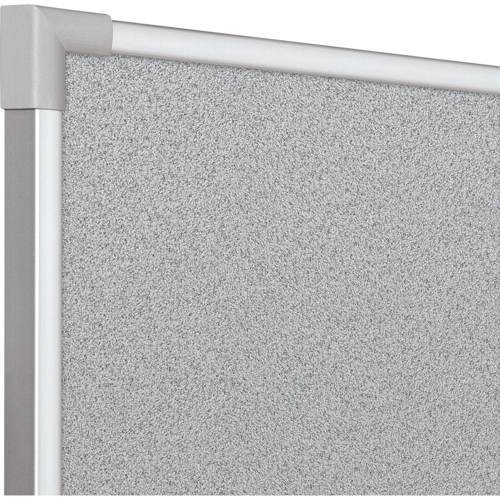 Best Rite Pebbles Vinyl Tackboard with Silver Ultra-Trim