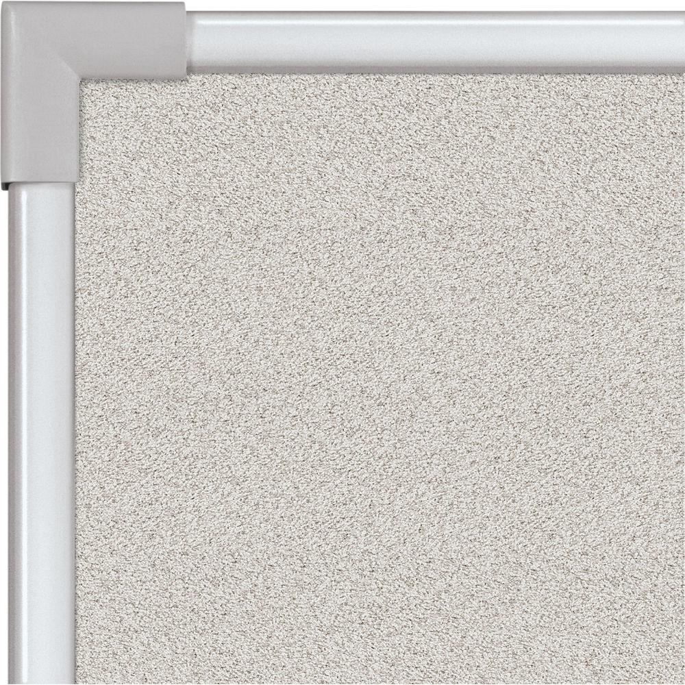 Best Rite Pebbles Vinyl Tackboard with Silver Ultra-Trim