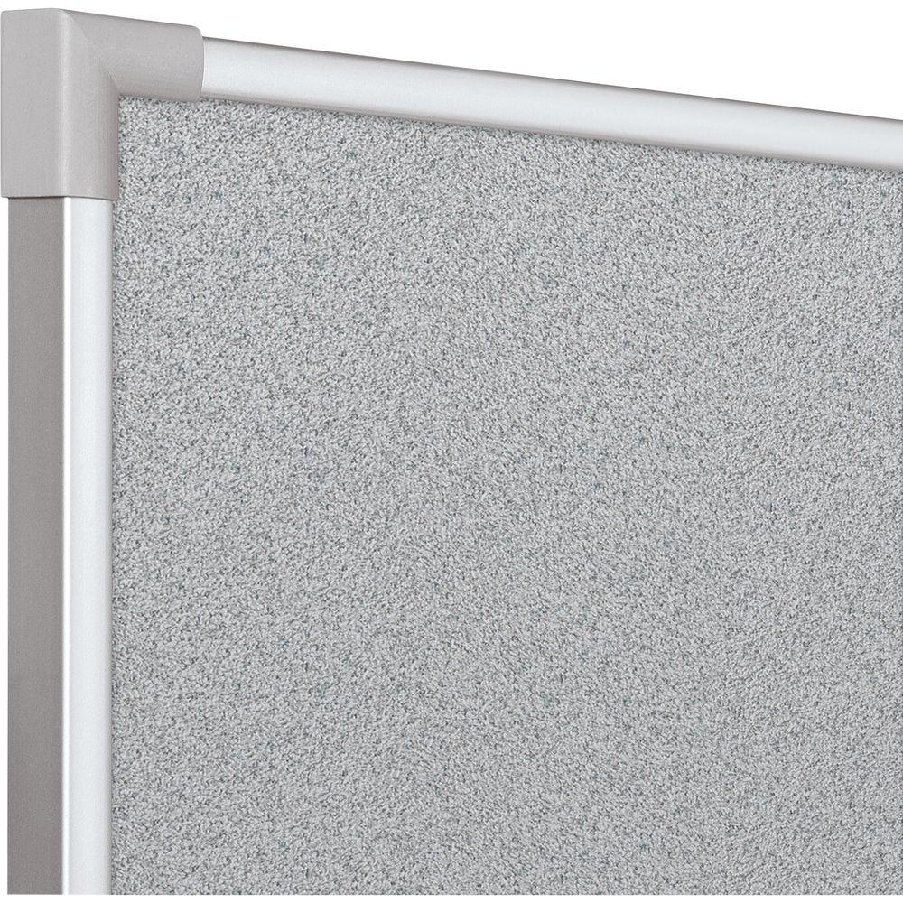 Best Rite Pebbles Vinyl Tackboard with Silver Ultra-Trim