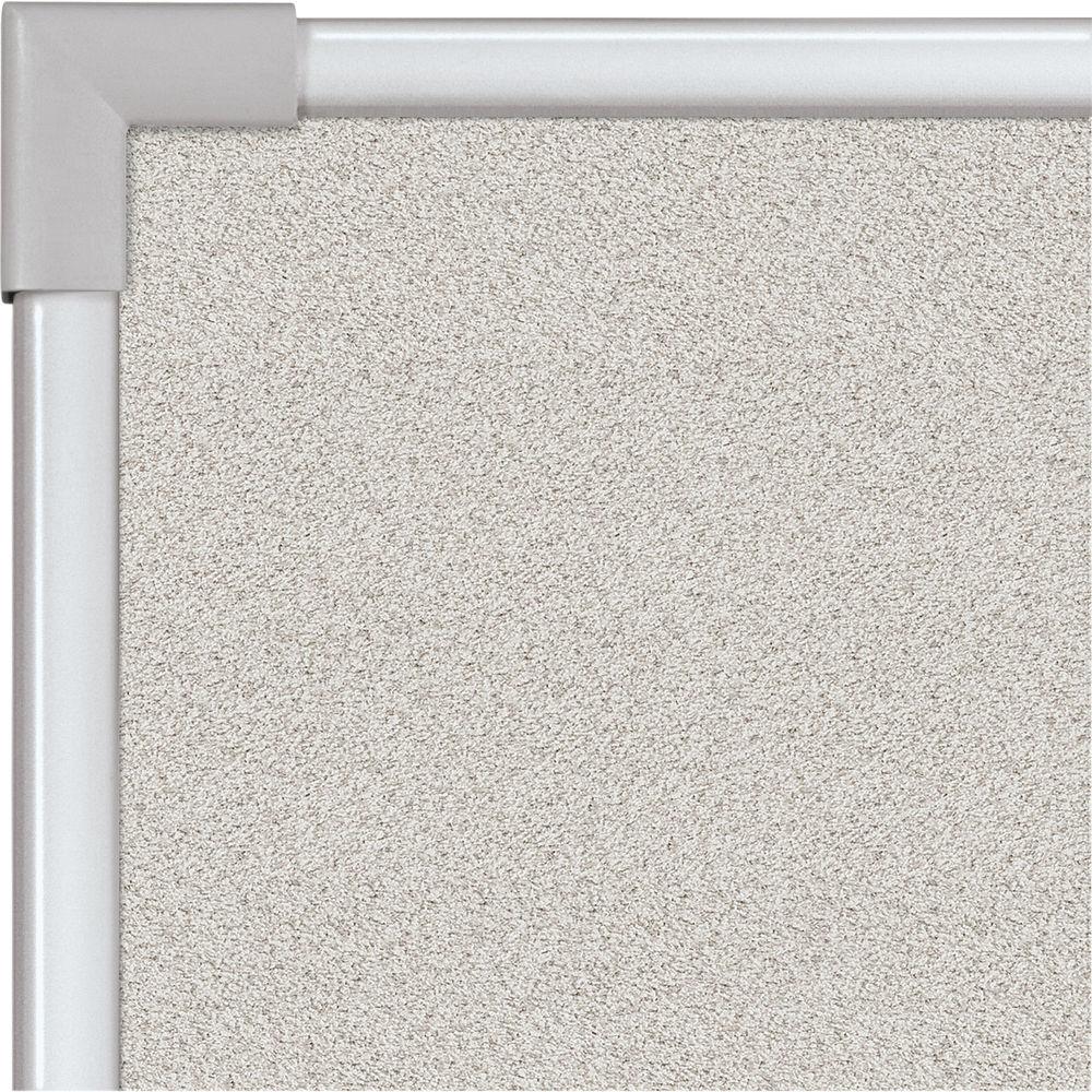 Best Rite Pebbles Vinyl Tackboard with Silver Ultra-Trim