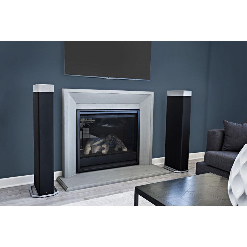 Definitive Technology BP9080x Floorstanding Speaker with Integrated 12" Powered Woofer and Atmos Speaker