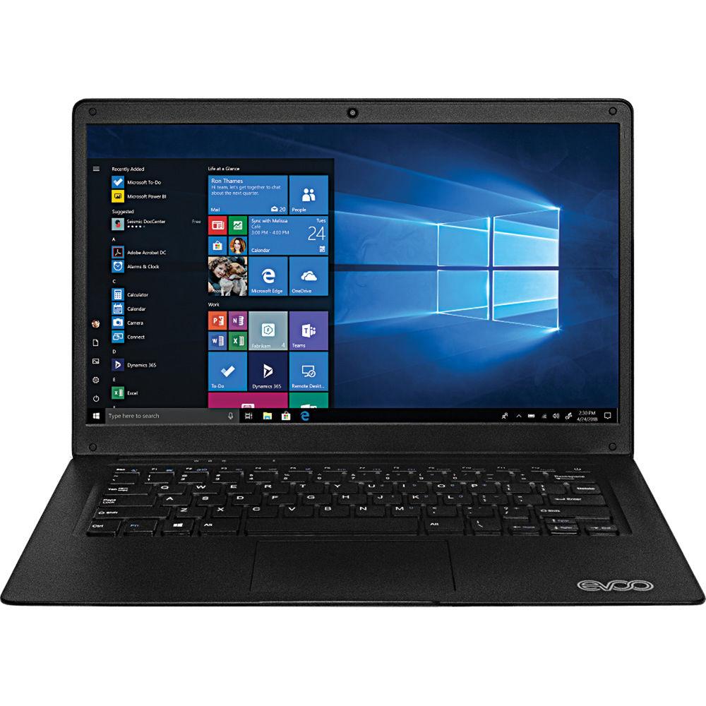 Evoo 14.1" EV-C-141-1-BK Ultra Thin Laptop