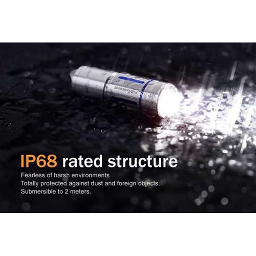 Fenix Flashlight UC02SS Rechargeable LED Keychain Flashlight