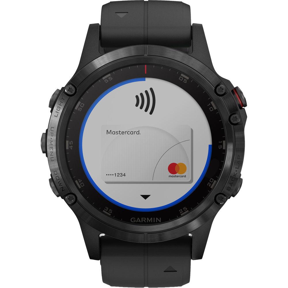 Garmin fenix 5 Plus Sapphire Edition Multi-Sport Training GPS Watch