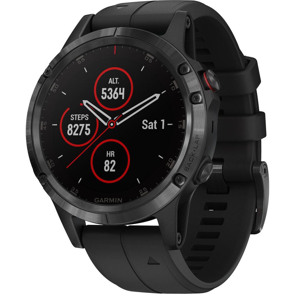 Garmin fenix 5 Plus Sapphire Edition Multi-Sport Training GPS Watch