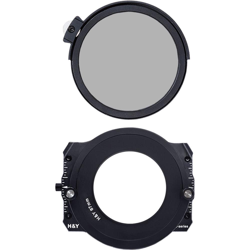H&Y Filters Drop-In K-Series Neutral Density 0.9 and Circular Polarizer Filter for H&Y Filters 100mm K-Series Filter Holder