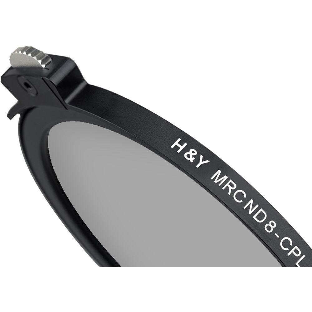 H&Y Filters Drop-In K-Series Neutral Density 0.9 and Circular Polarizer Filter for H&Y Filters 100mm K-Series Filter Holder