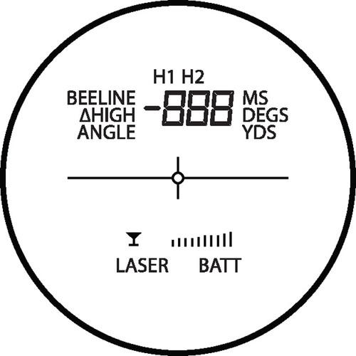 Hawke Sport Optics 6x25 Pro 400 Laser Rangefinder