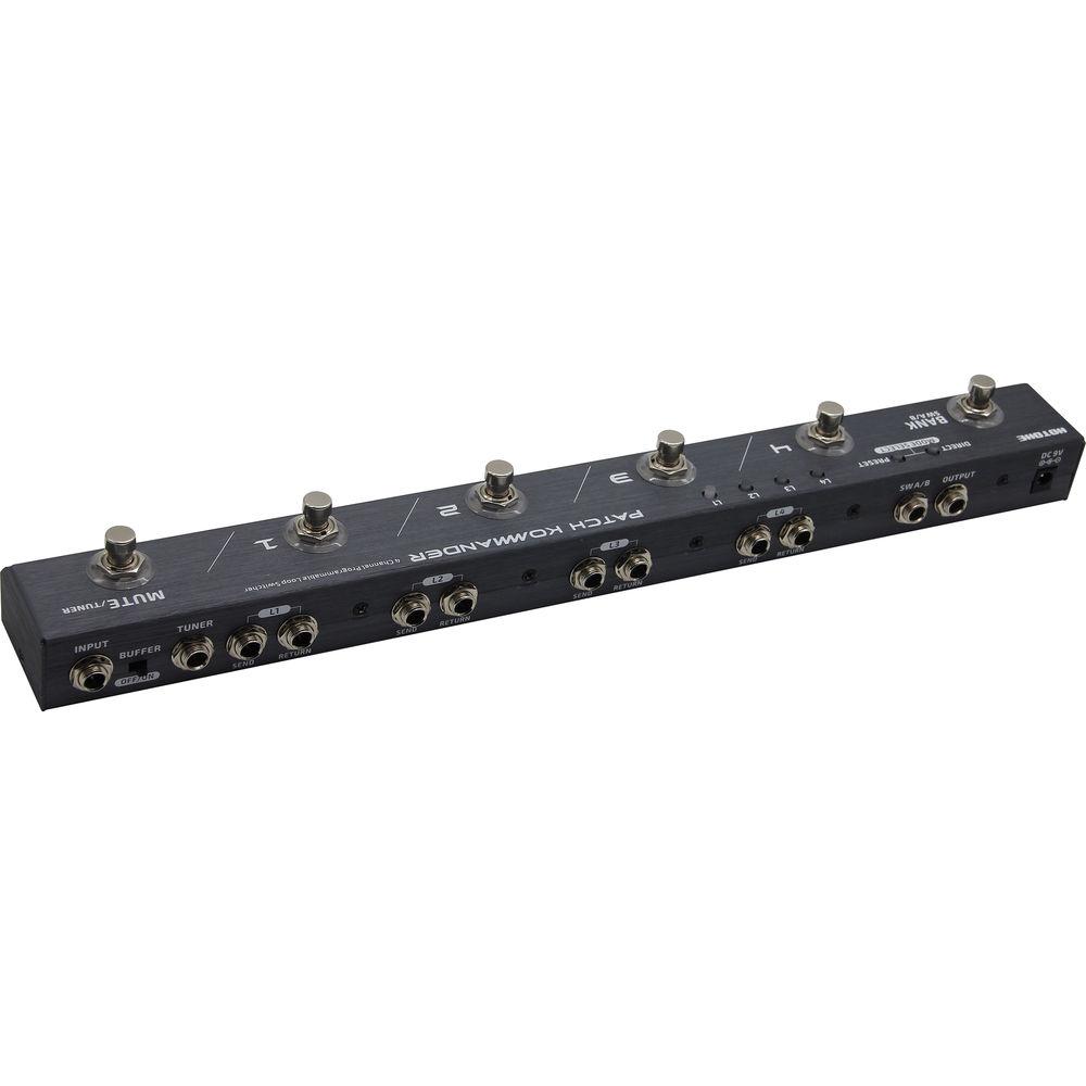 USER MANUAL Hotone Patch Kommander 4-Channel Loop Switcher 