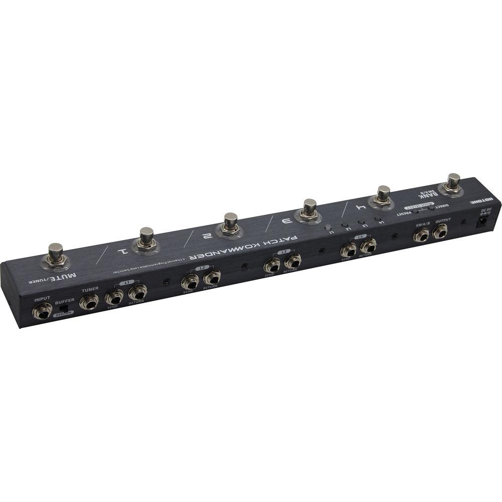 Hotone Patch Kommander 4-Channel Loop Switcher for Electric Guitars