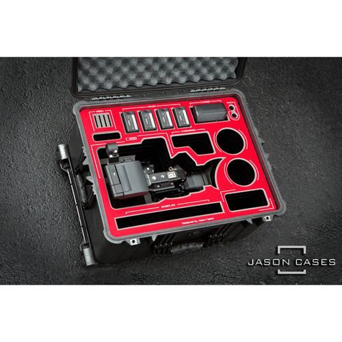 Jason Cases Hard Travel Case for Canon C300 Mark II Camera & LCD Screen