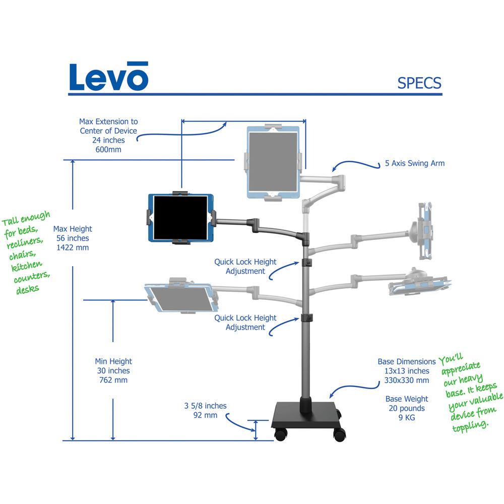 LEVO G2 Deluxe Tablet Stand