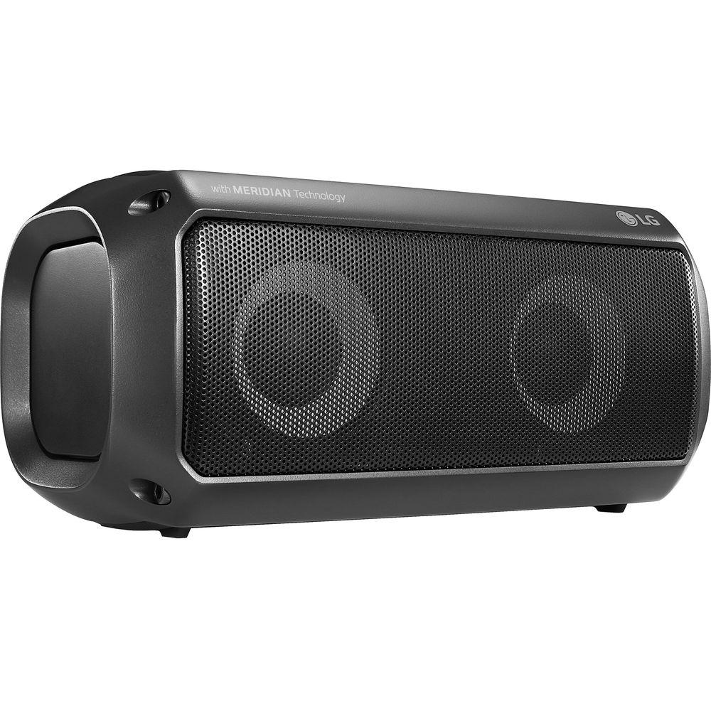 LG PK3 Portable Bluetooth Speaker with Meridian Technology
