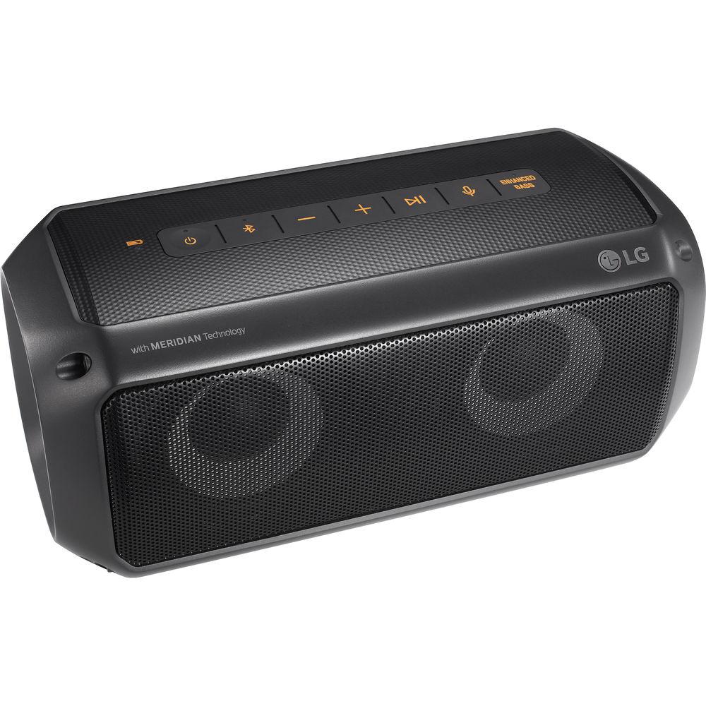 LG PK3 Portable Bluetooth Speaker with Meridian Technology