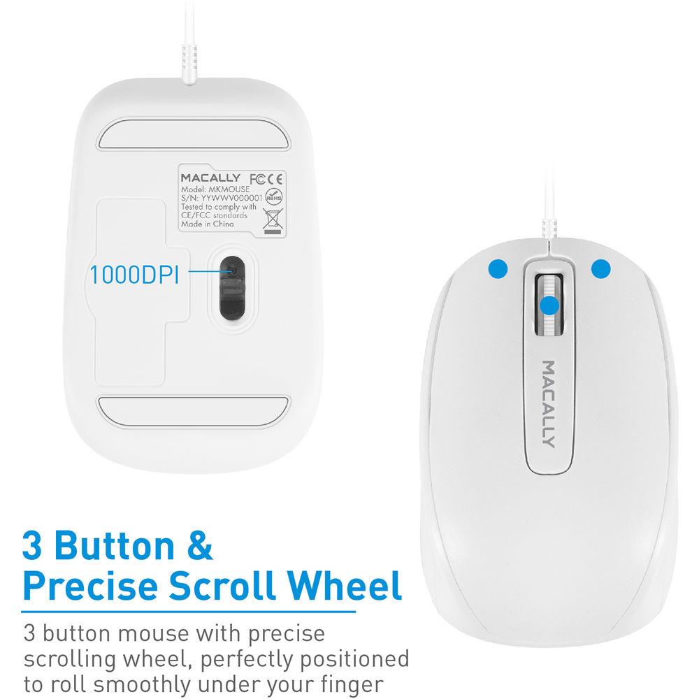 Macally MKMOUSE Wired Mouse
