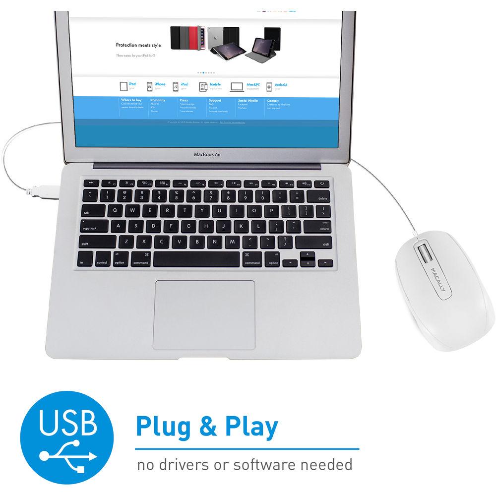 Macally MKMOUSE Wired Mouse