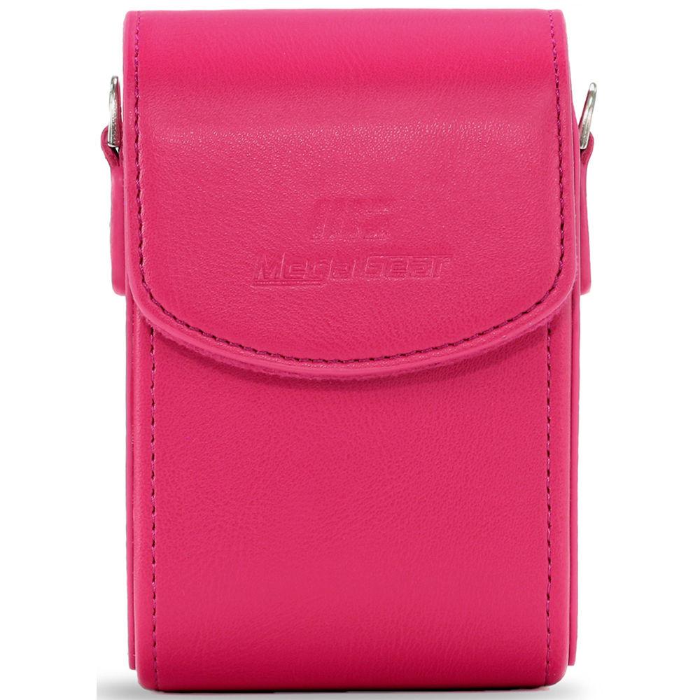 MegaGear Leather Camera Case with Strap for Panasonic Lumix ZS200, TZ200, Leica C-Lux