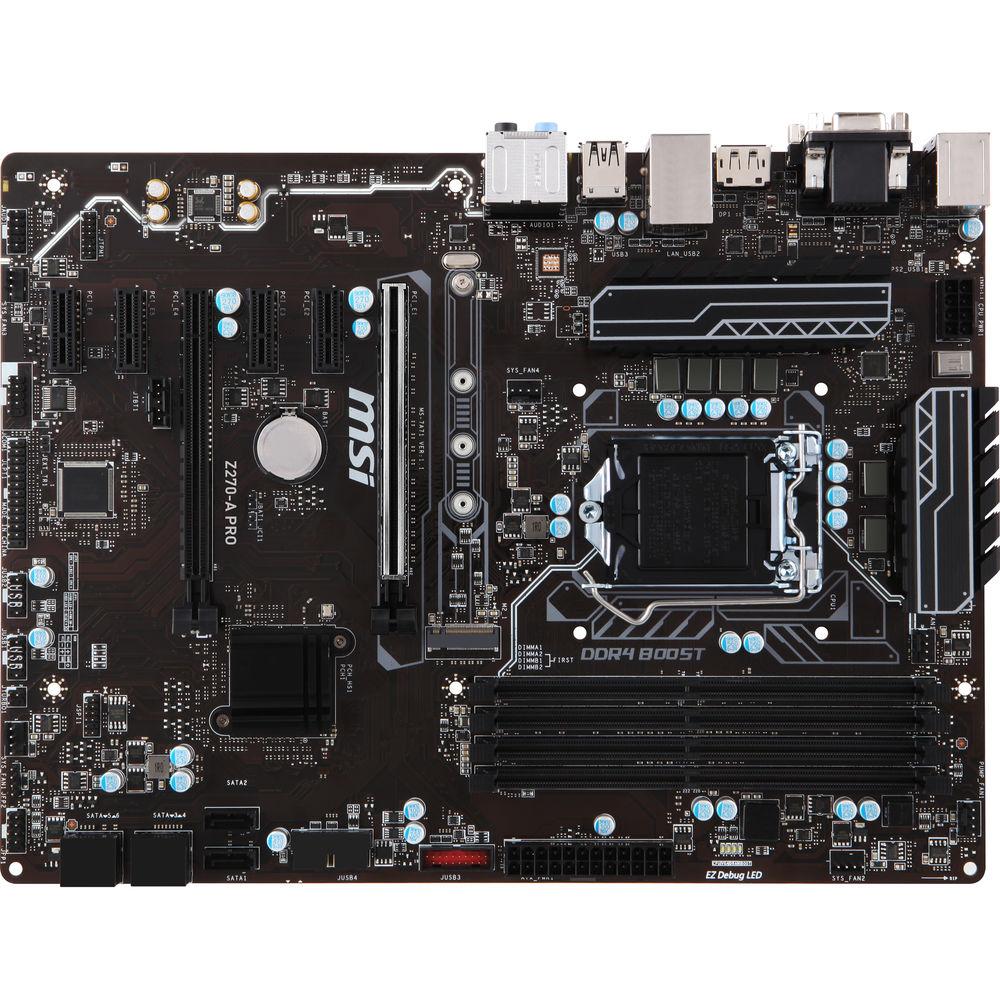 MSI Z270-A Pro LGA1151 ATX Motherboard