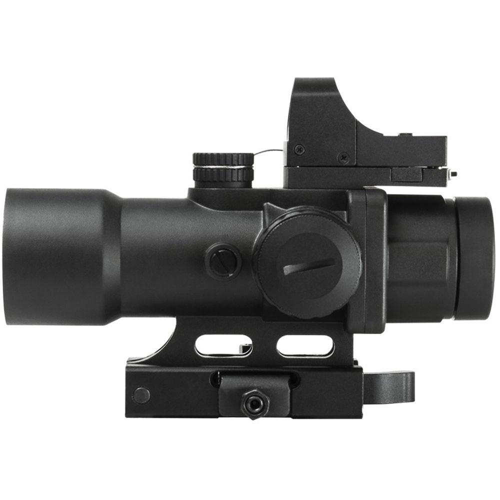NcSTAR 3.5x32 CPO Riflescope with Micro Red Dot Sight