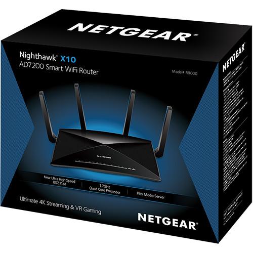Netgear Nighthawk X10 Wireless-AD7200 Tri-Band Gigabit Router