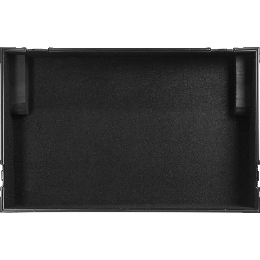Odyssey Innovative Designs Black Label Glide Style Case with 1 RU Bottom Rack for Pioneer DDJ-1000