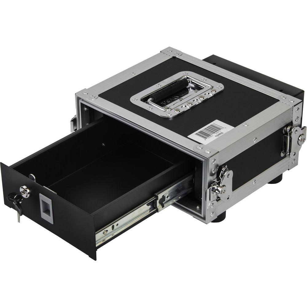 Odyssey Innovative Designs Flight Zone Series Half-Rack Flight Case