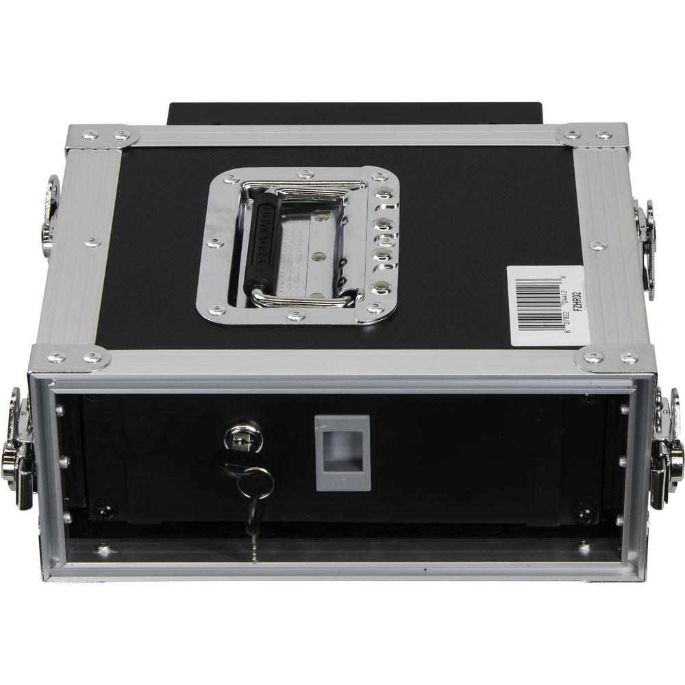 Odyssey Innovative Designs Flight Zone Series Half-Rack Flight Case