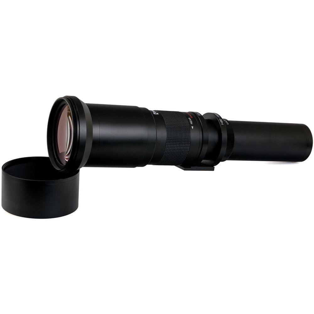 Opteka 650-1300mm f 8-16 Preset Telephoto Zoom Lens for T Mount
