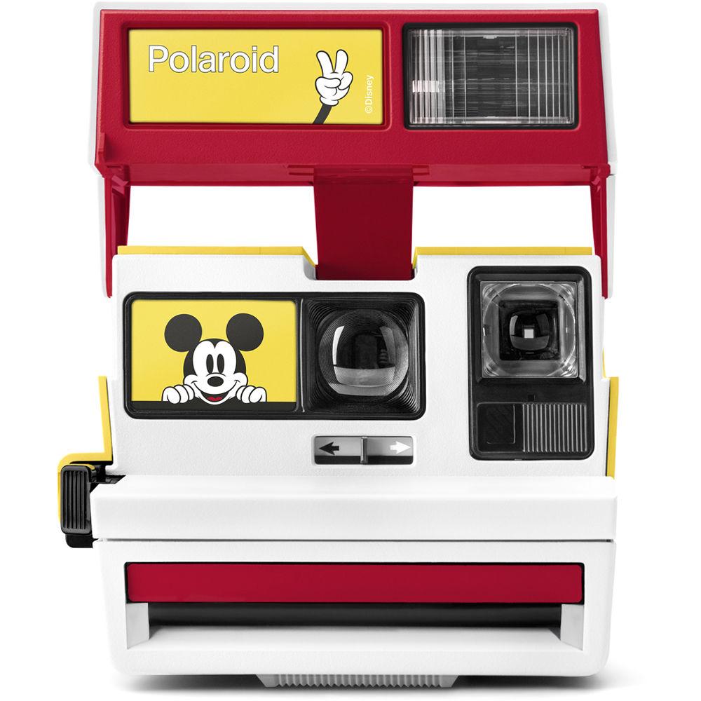 Polaroid Originals 600 Disney Mickey Mouse Cam Instant Film Camera