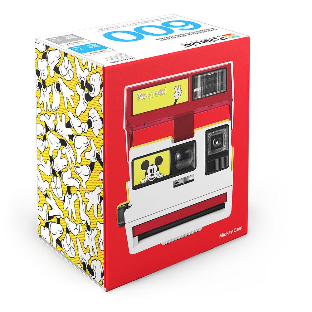 Polaroid Originals 600 Disney Mickey Mouse Cam Instant Film Camera