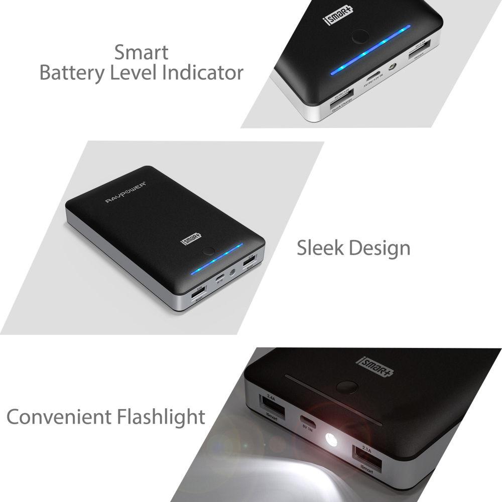 RAVPower Deluxe 16,750mAh External Battery Charger