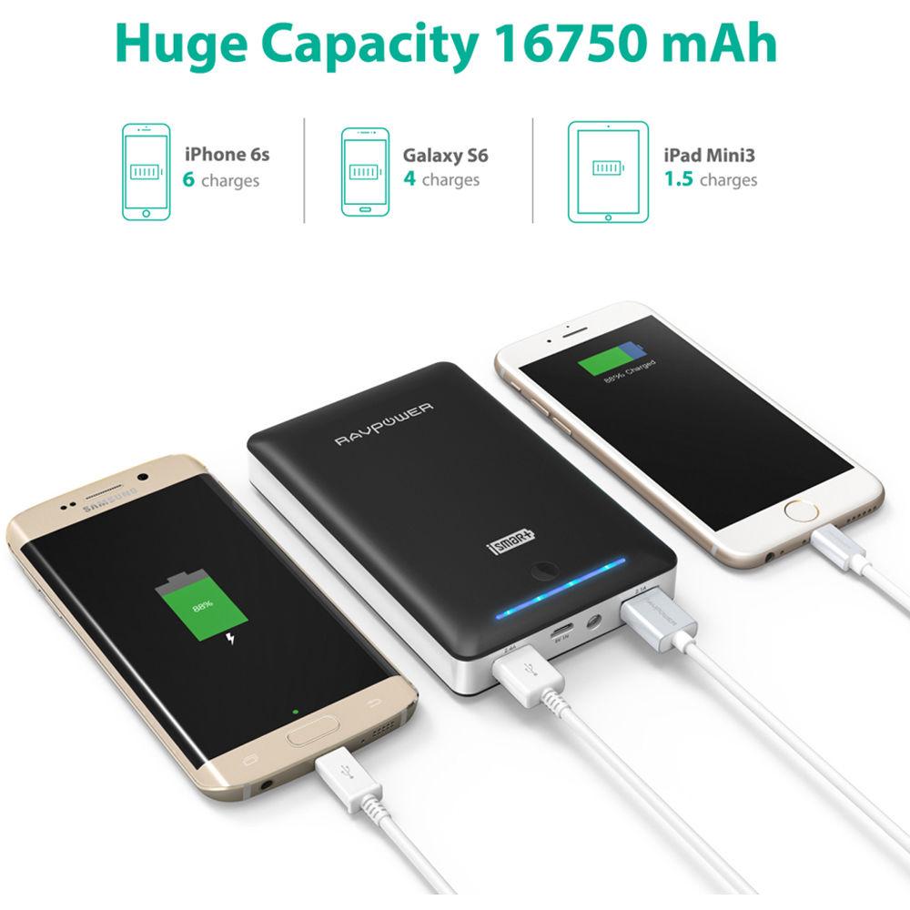 RAVPower Deluxe 16,750mAh External Battery Charger