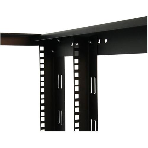 StarTech 12 RU 4-Post Server Equipment & Open-Frame Rack Cabinet with Adjustable Posts & Casters