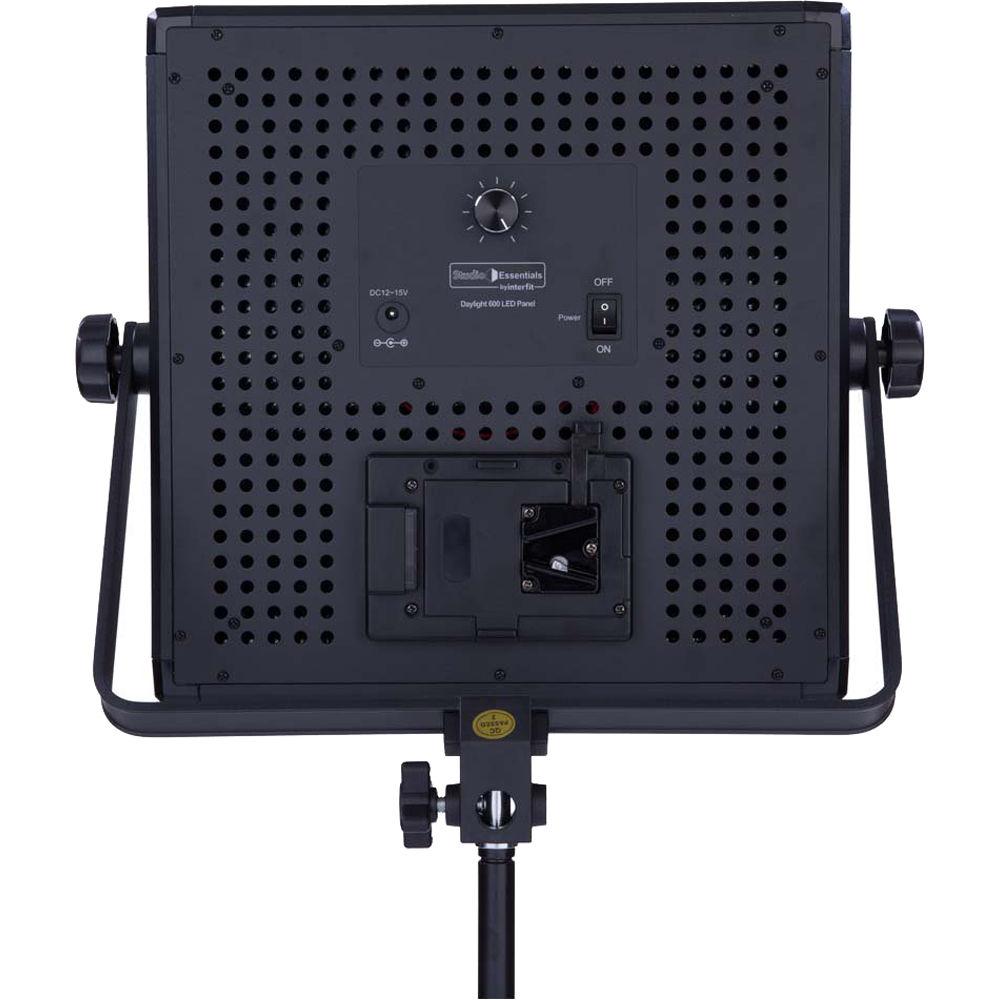 Studio Essentials 600 Bi-Color LED Panel 2-Light Kit