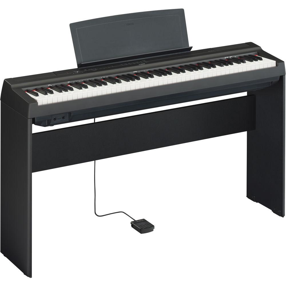 Yamaha P-125 88-Note Digital Piano with Weighted GHS Action
