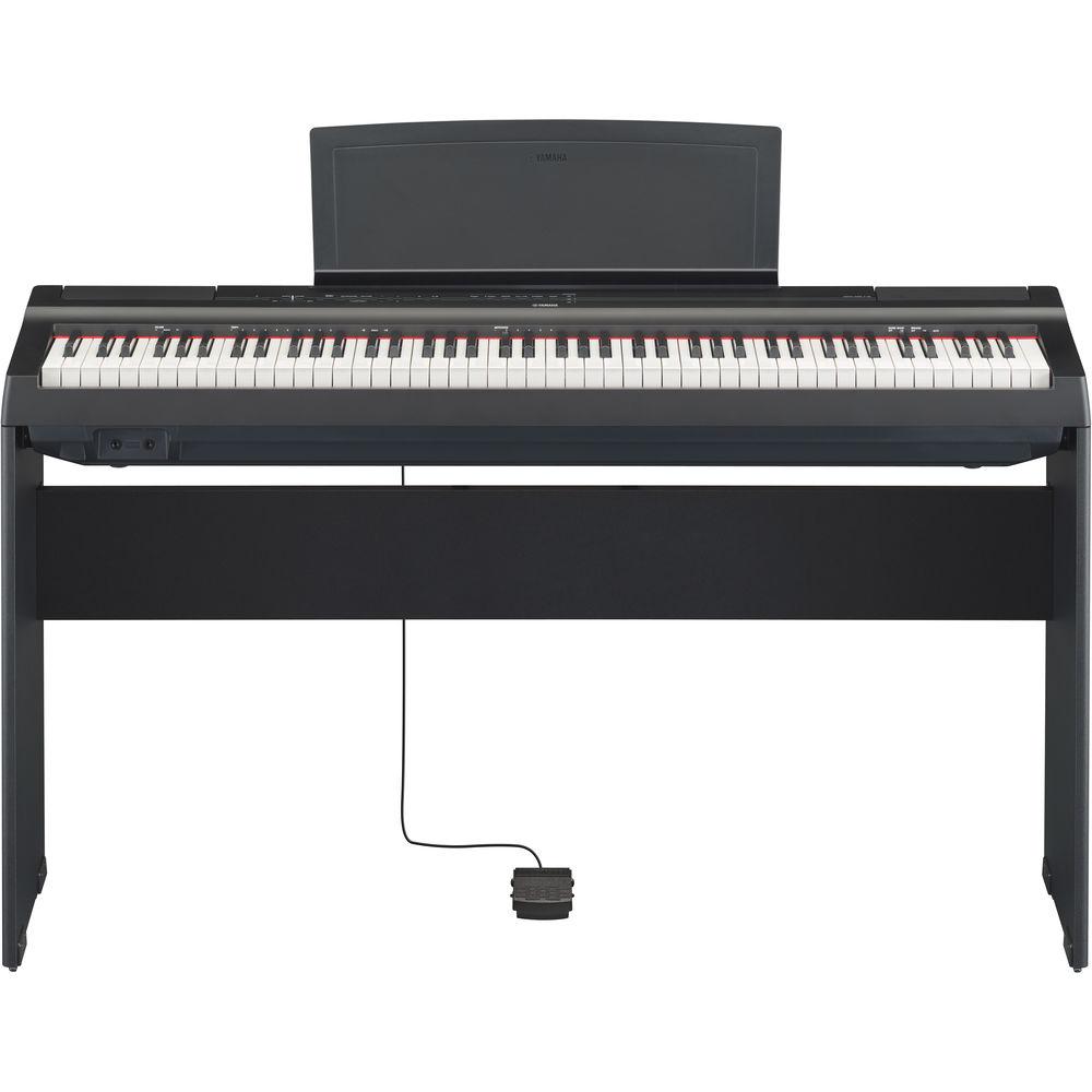 Yamaha P-125 88-Note Digital Piano with Weighted GHS Action