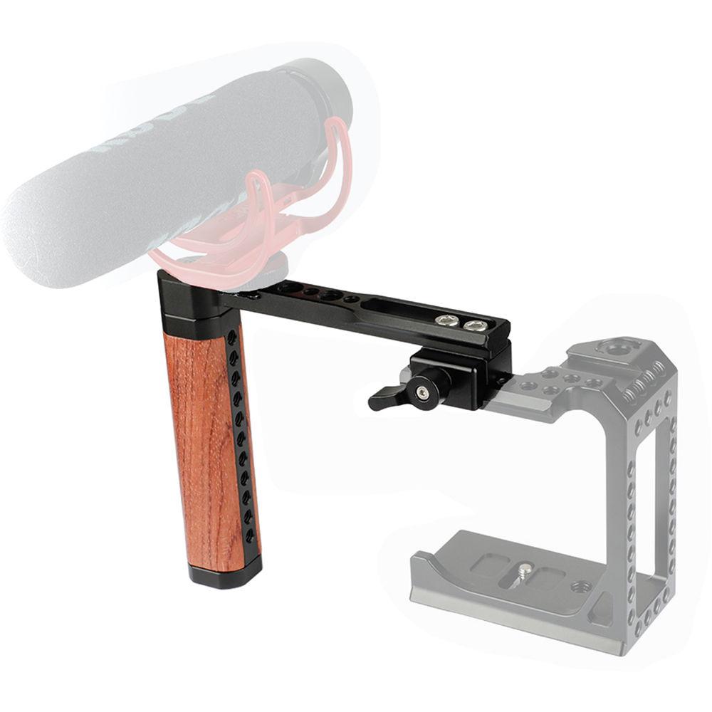 CAMVATE Wood Side Handle With Nato Clamp