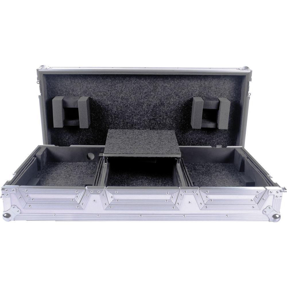 DeeJay LED Case for Pioneer CDJ Multi-Player and DJMS9 Mixer with Laptop Shelf