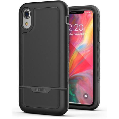 Encased Rebel Series Case with Belt Clip Holster for iPhone XR