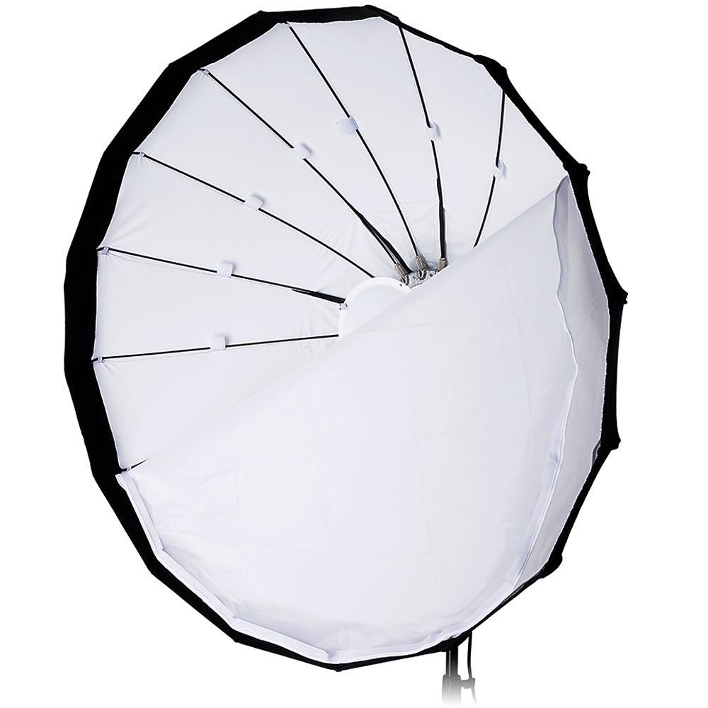 FotodioX EZ-Pro Foldable Beauty Dish Softbox Combo with 50-Degree Grid for Speedotron Flash Heads