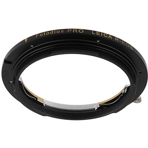 FotodioX Pro Lens Mount Adapter with Generation v10 Focus Confirmation Chip for Leica R-Mount Lens to Canon EF or EF-S Mount Camera
