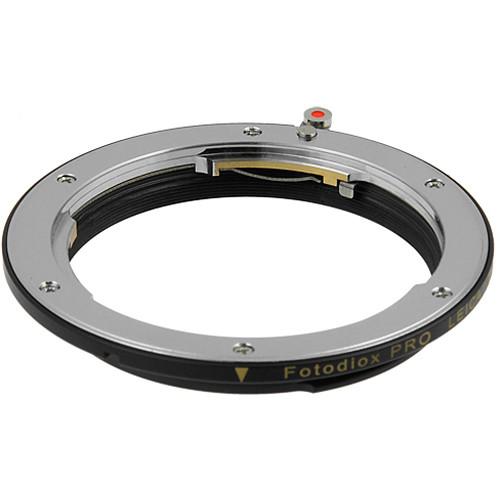 FotodioX Pro Lens Mount Adapter with Generation v10 Focus Confirmation Chip for Leica R-Mount Lens to Canon EF or EF-S Mount Camera
